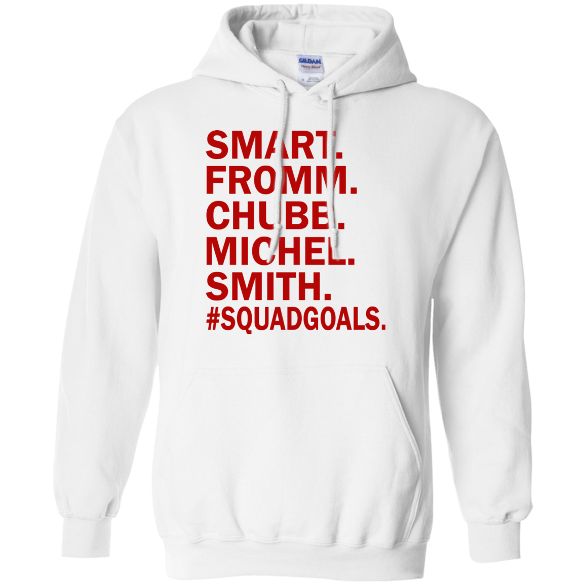 Smart - Fromm - Chubb - Michel - Smith #Squadgoals T-Shirt - TeeDragons