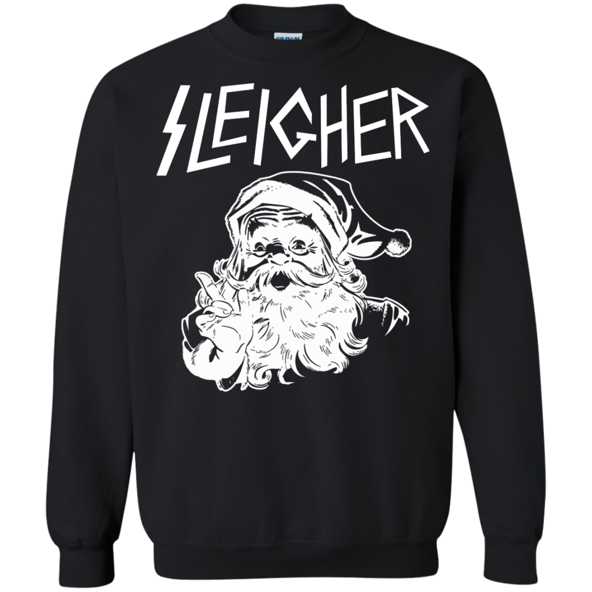 Santa Sleigher Christmas Shirt, Hoodie, Sweatshirt - TeeDragons
