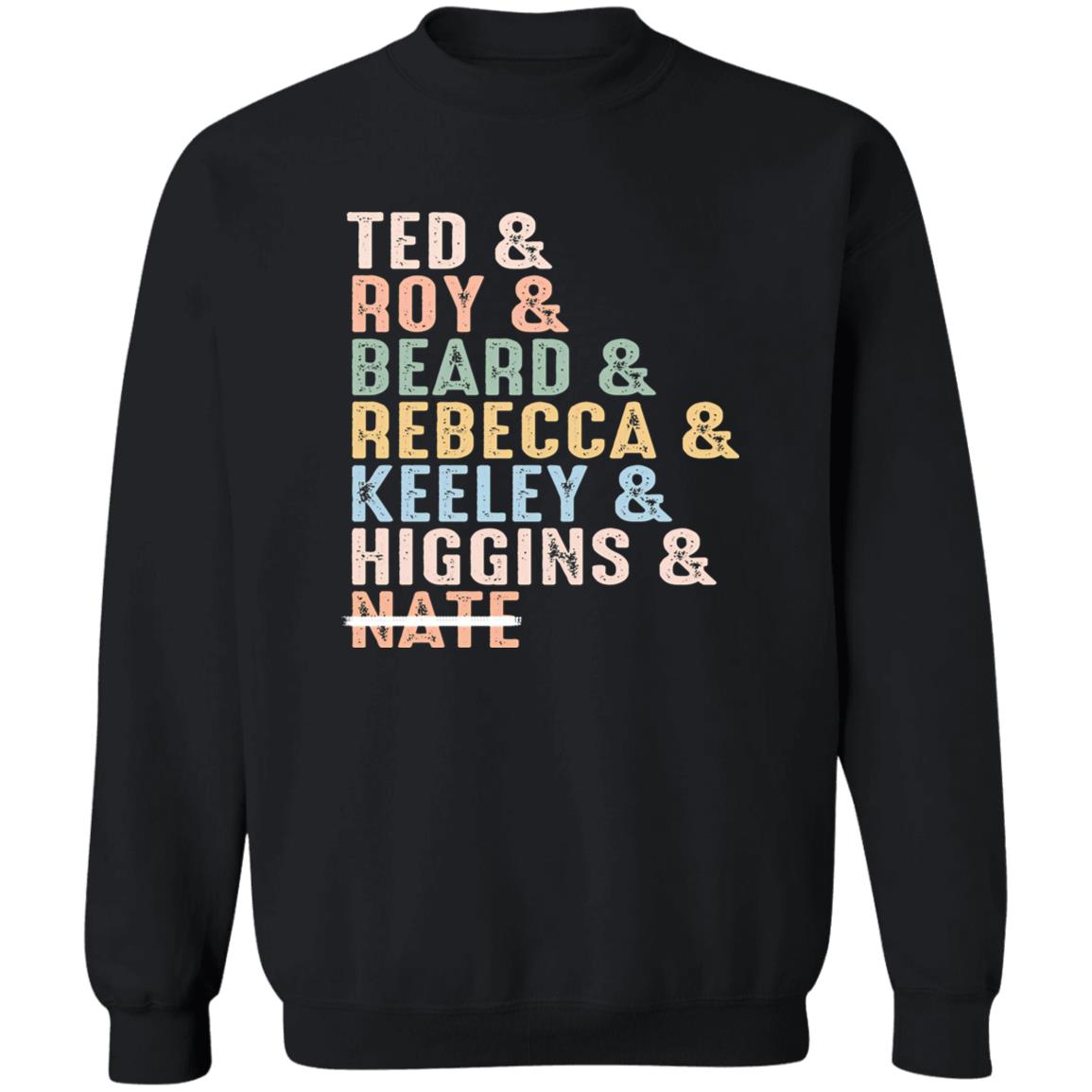 Ted Roy Beard Rebecca Keeley Higgins Nate Shirt