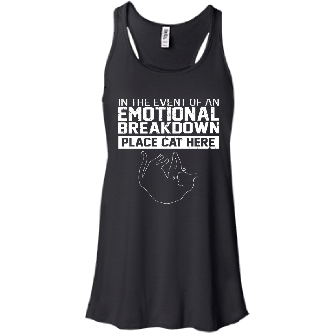 In The Event Of An Emotional Breakdown Place Cat Here Shirt, Hoodie, Tank - TeeDragons
