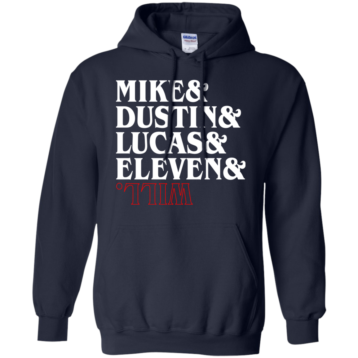 Stranger Things - Mike - Dustin - Lucas - Eleven And Will T-shirt - TeeDragons