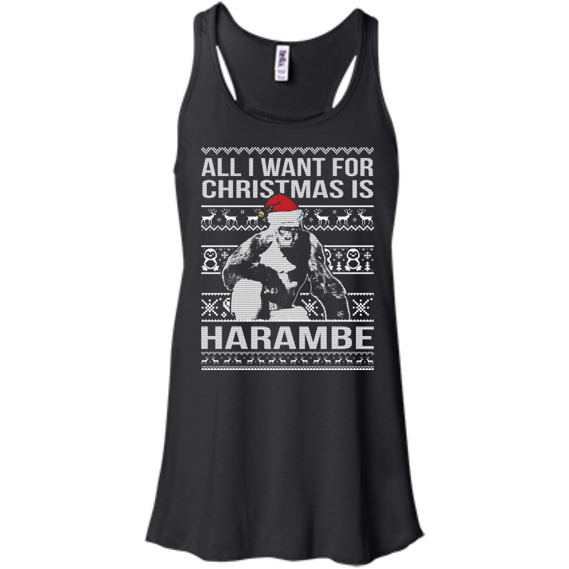 All I Want For Christmas Is Harambe Christmas Sweater - TeeDragons