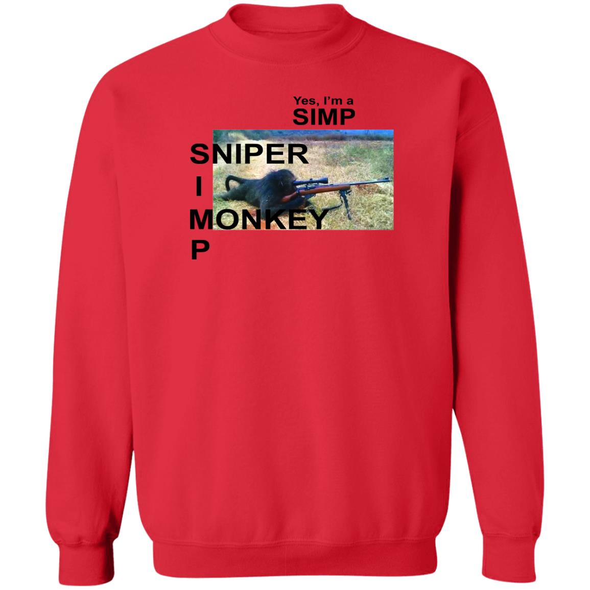 Monkey Sniper - Yes I'm A SIMP Shirt