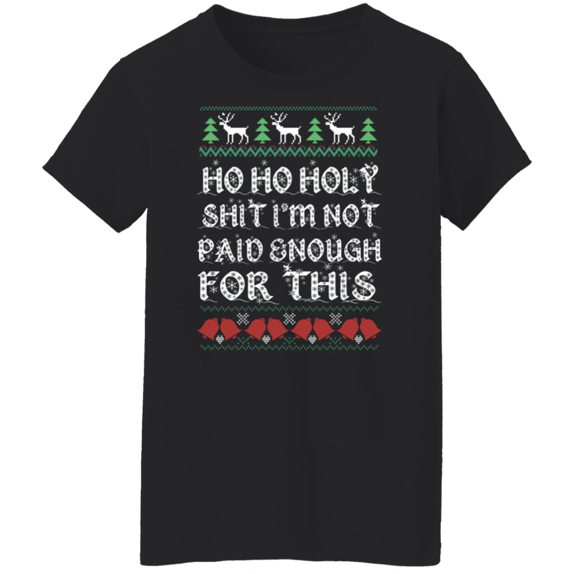 Ho Ho Holy Shit I’m Not Paid Enough For This Christmas Sweater