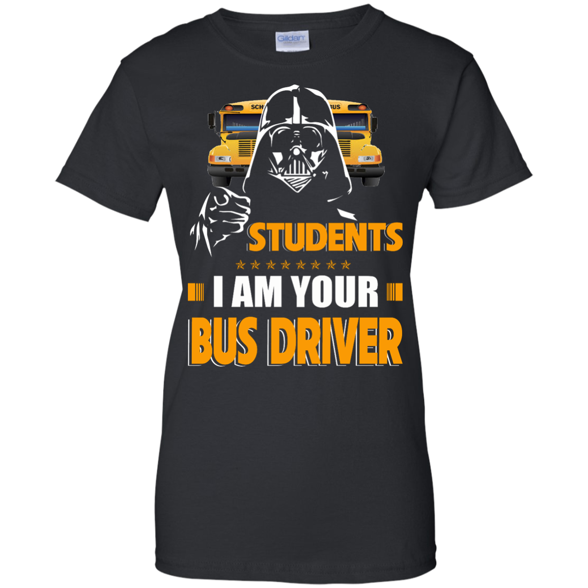 Students - I Am Your Bus Driver - Star Wars The Darkside T-Shirt - TeeDragons