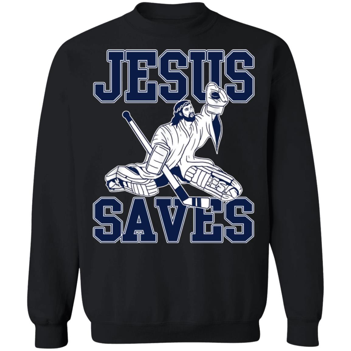 Jesus Saves Hockey Shirt