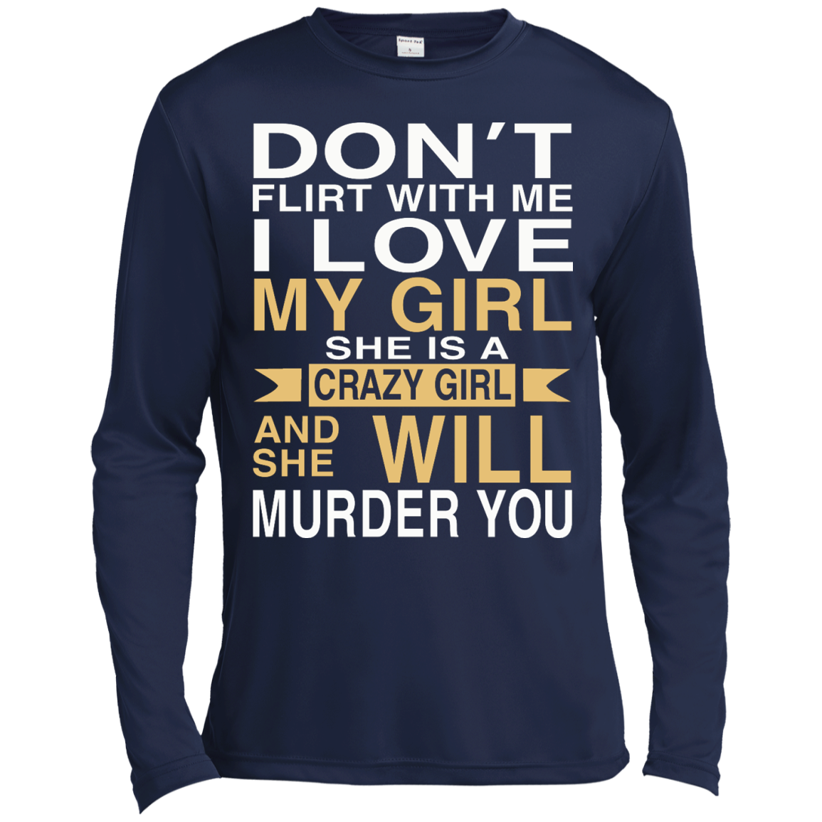 Don't Flirt With Me I Love My Girl Shirt, Hoodie, Tank - TeeDragons