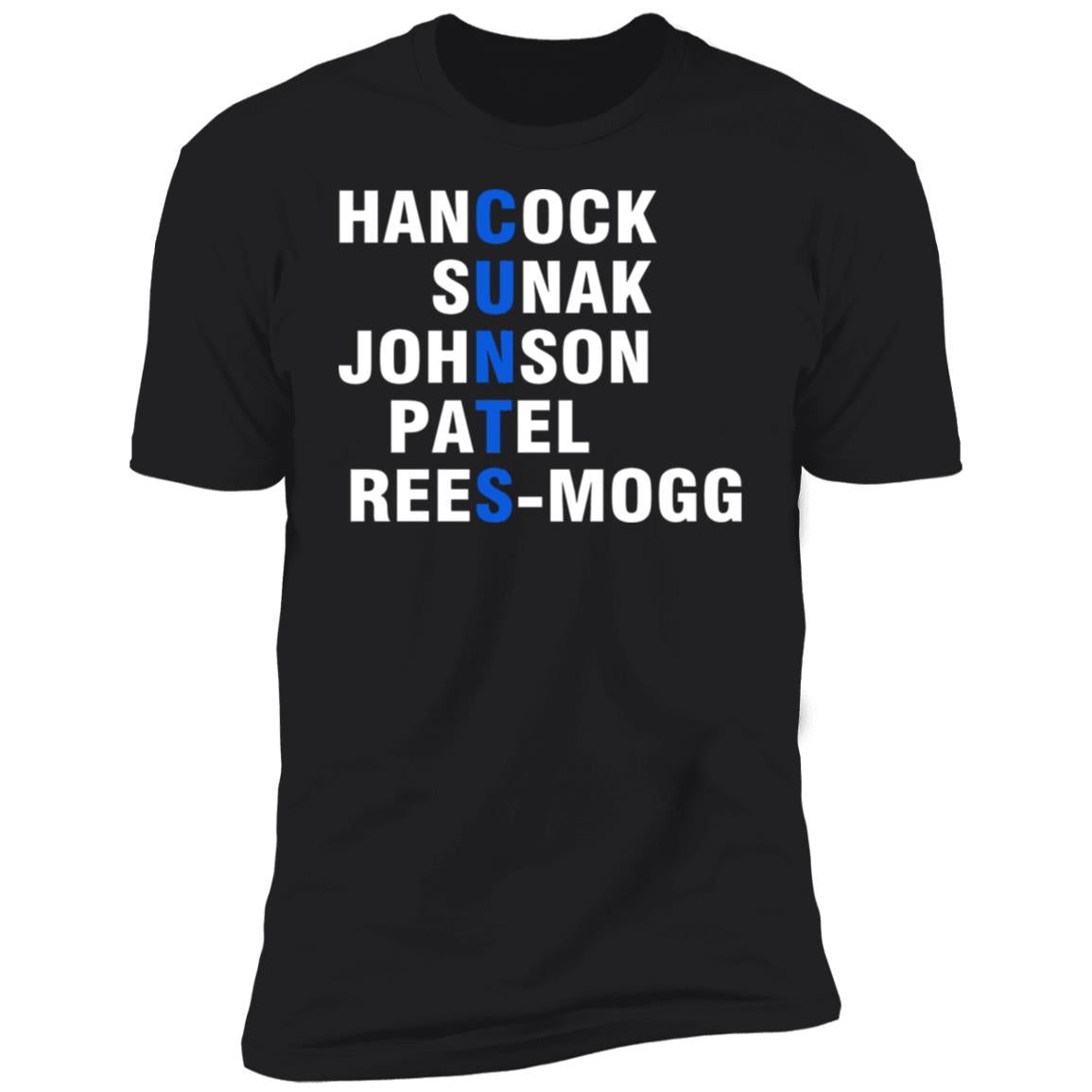 Hancock - Sunak - Johnson - Patel - Rees-mogg Shirt - TeeDragons