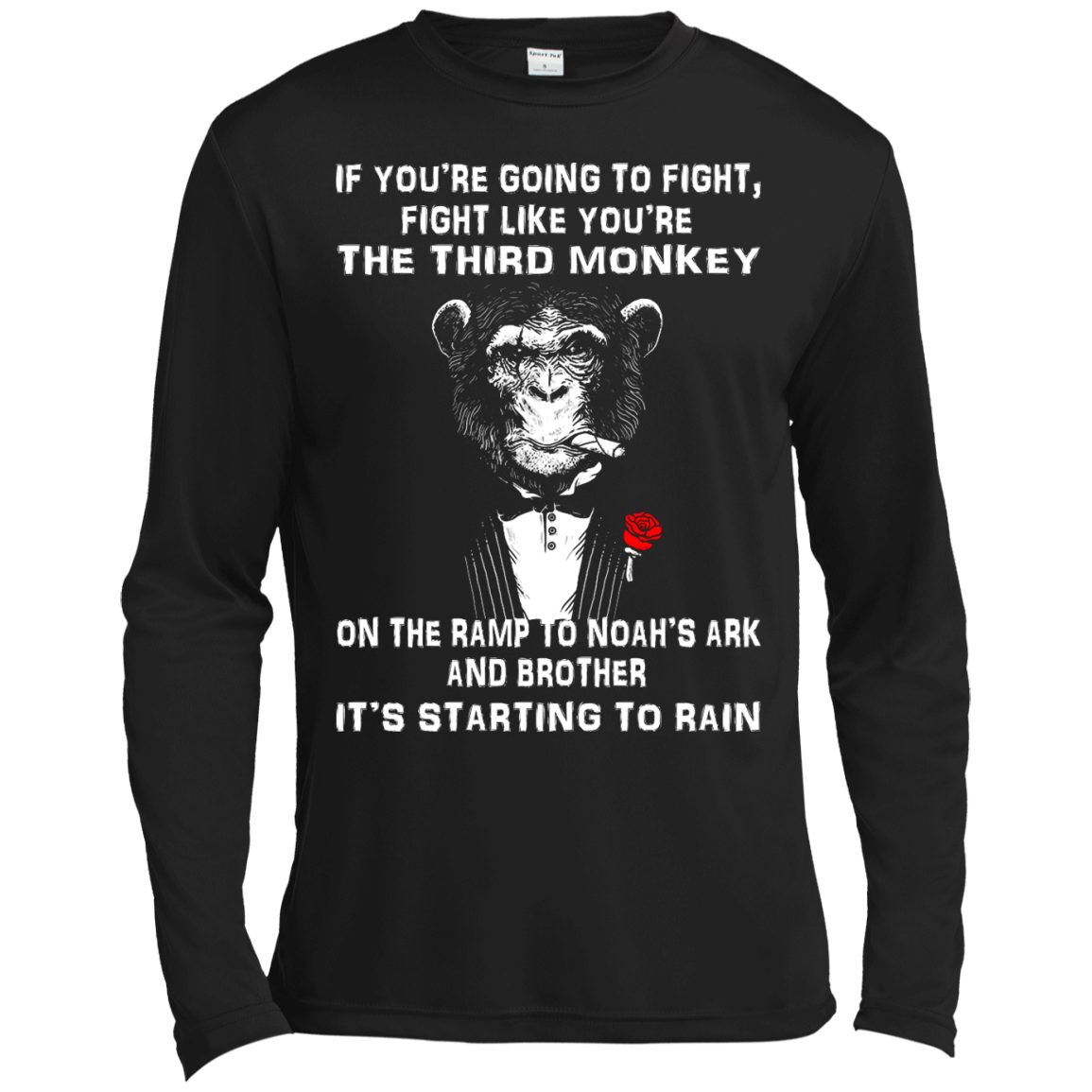 If You're Going To Fight, Fight Like You're The Third Monkey T-Shirt - TeeDragons