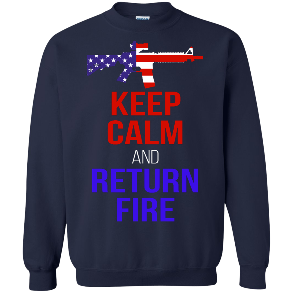 Keep Calm And Return Fire Shirt, Hoodie, Tank - TeeDragons