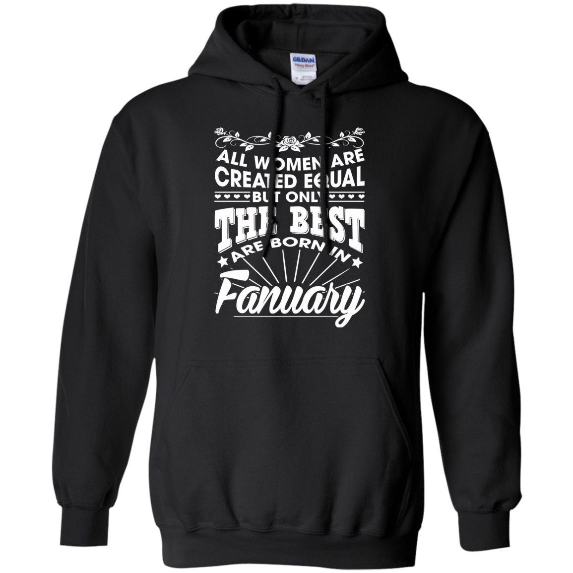 All Women Are Created Equal But Only The Best Are Born In January T-Shirt - TeeDragons
