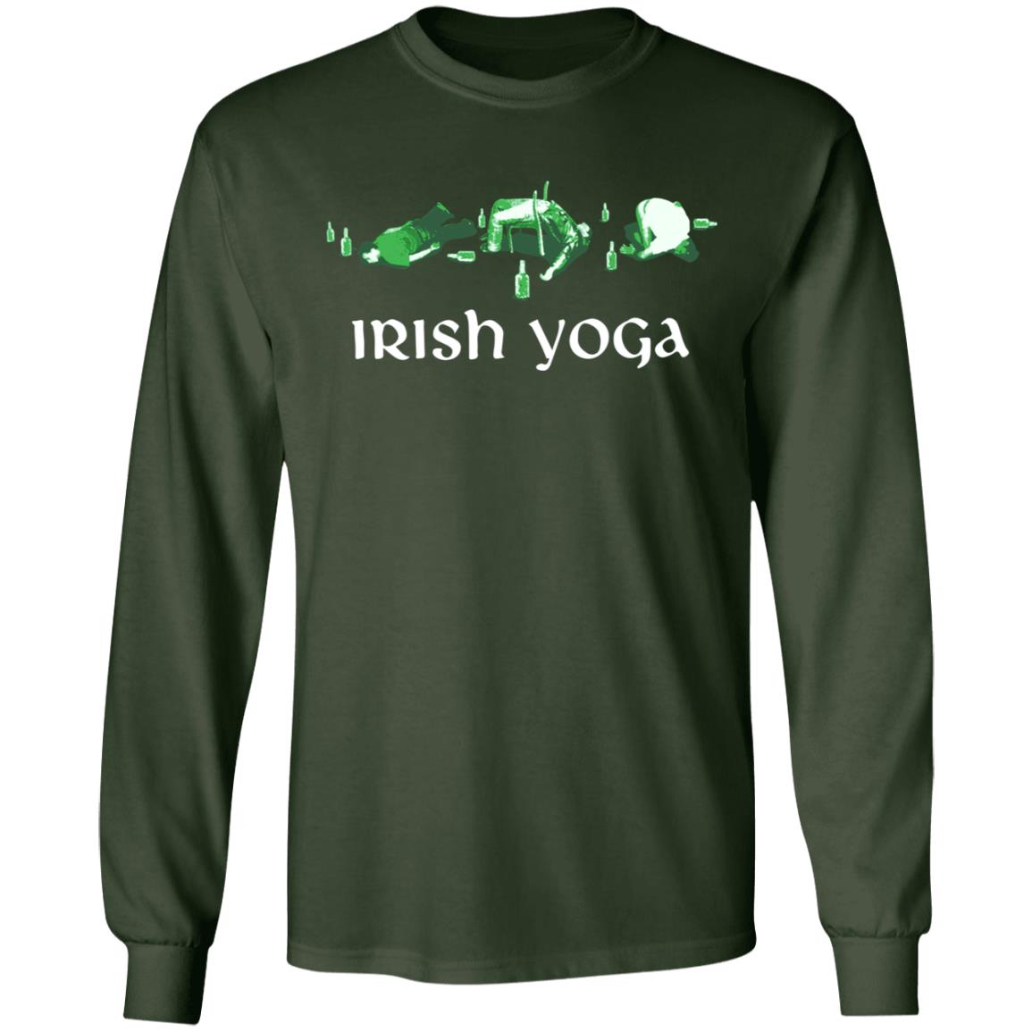 Irish yoga shirt