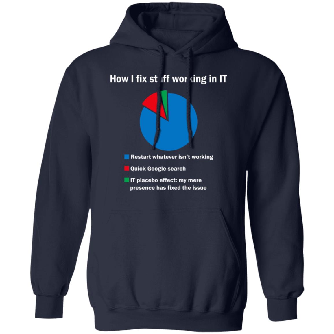 How i fix stuff working in IT shirt
