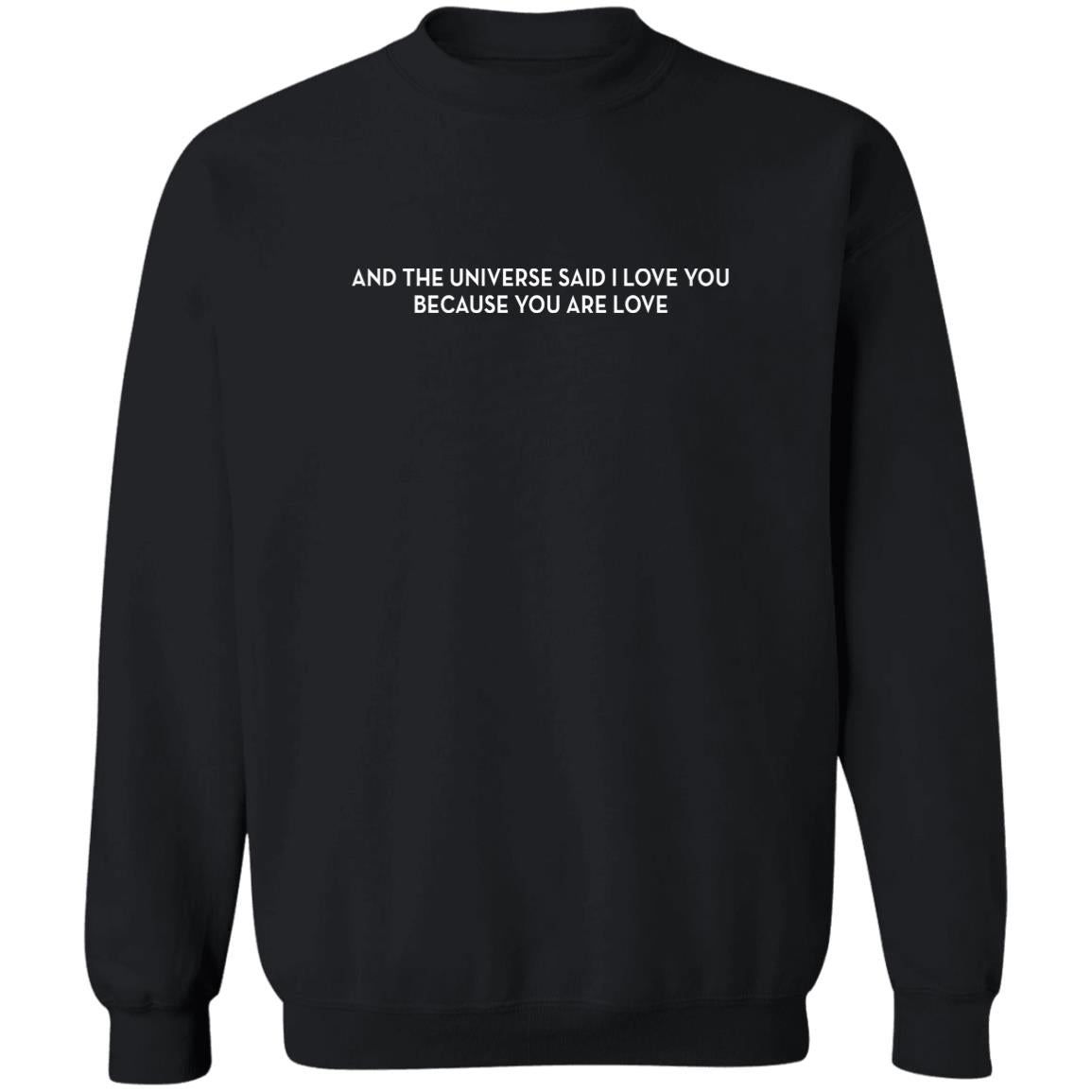 And The Universe Said I Love You Because You Are Love Shirt