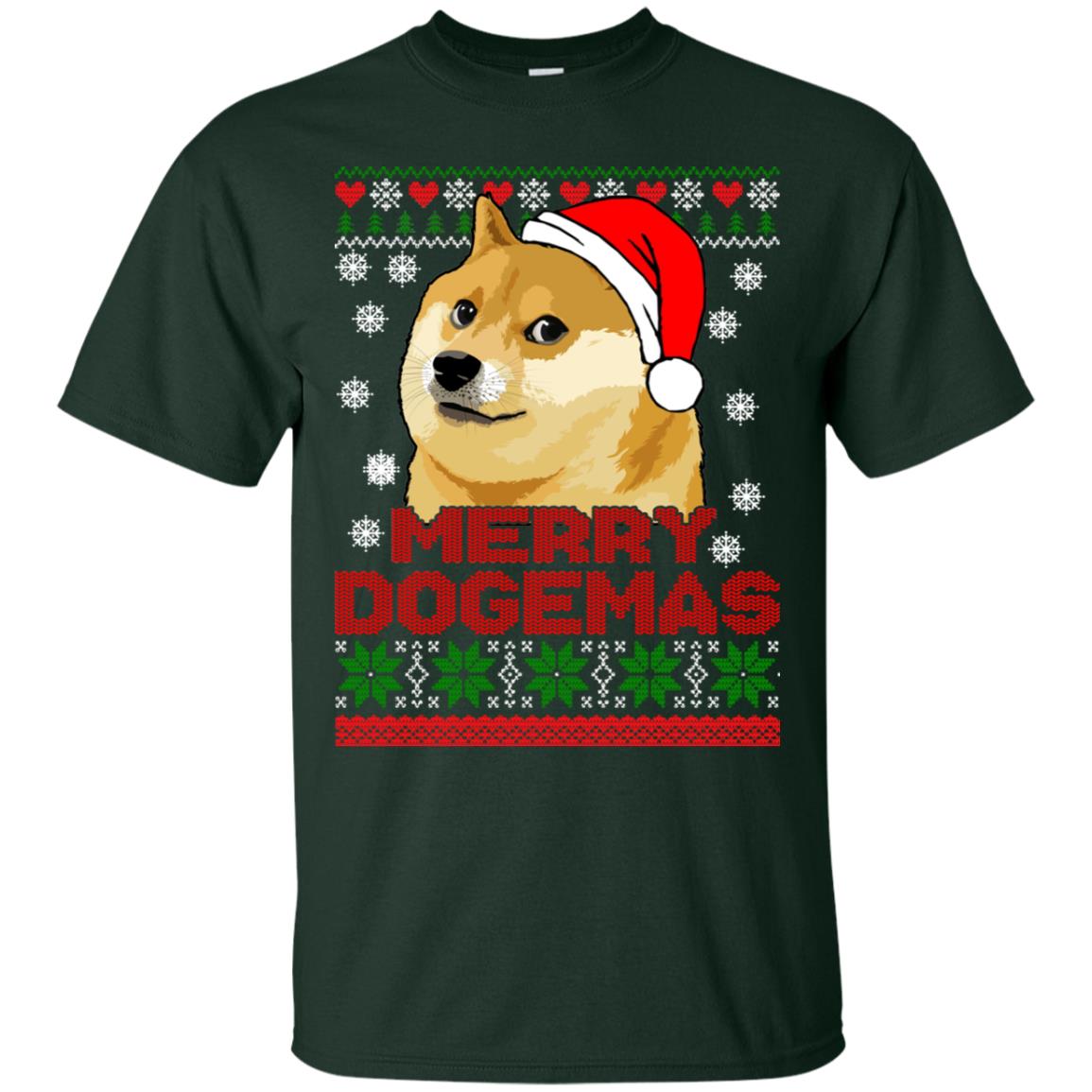 Merry Dogemas Christmas Sweater - TeeDragons