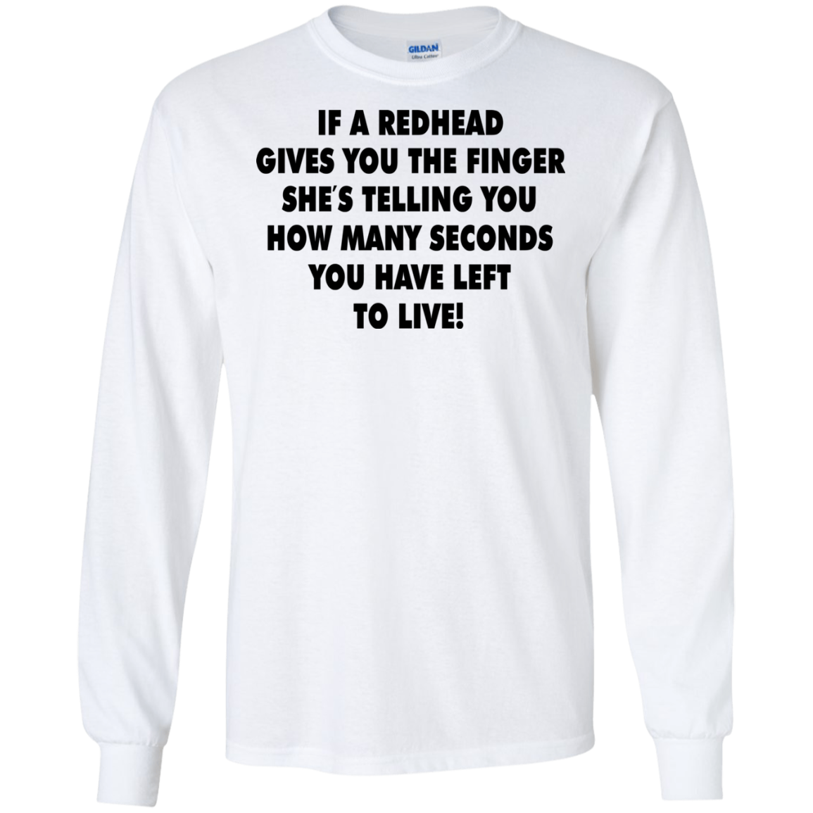 If A Redhead Gives You The Finger Shirt, Hoodie, Tank - TeeDragons