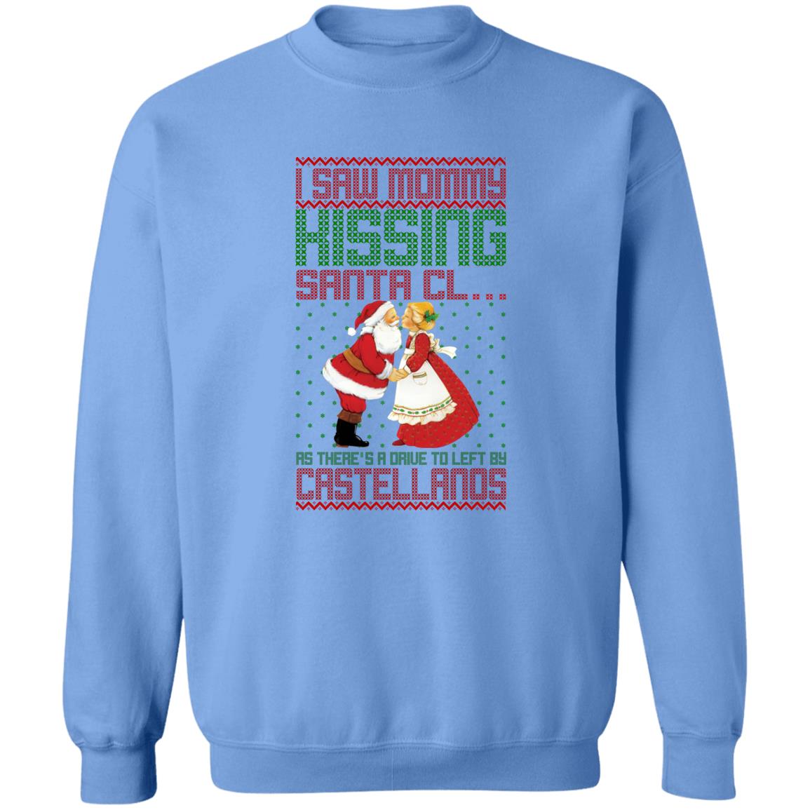 I Saw Mommy Kissing Santa Claus Christmas Sweater
