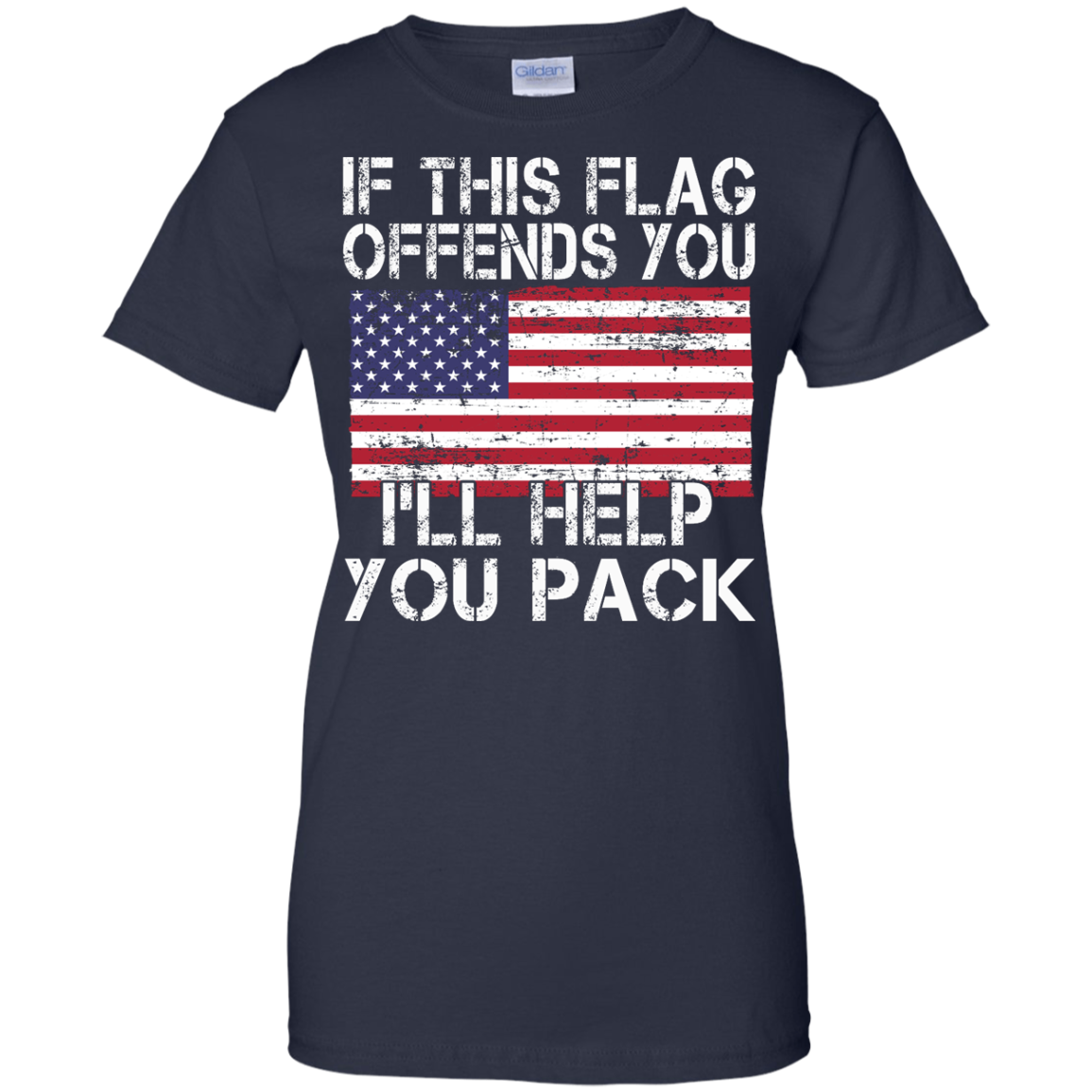If This Flag Offends You - I'll Help You Pack Shirt, Hoodie, Tank - TeeDragons