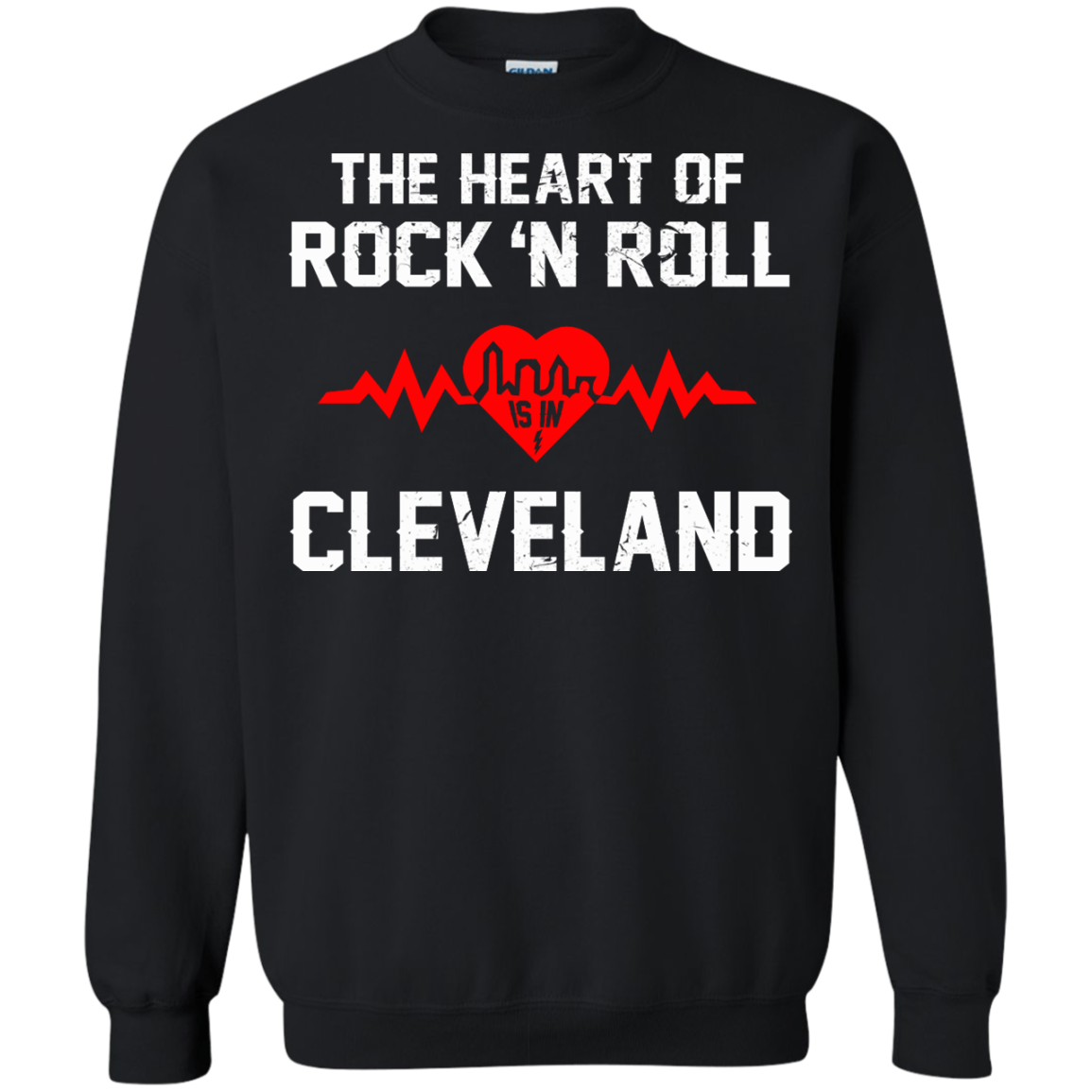 The Heart Of Rock 'n Roll Is In Cleveland Shirt, Hoodie, Tank - TeeDragons