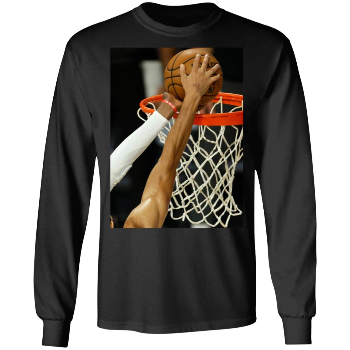Brendan Tobin Bam Adebayo Iconic Block On Jayson Tatum Basketball Shirt
