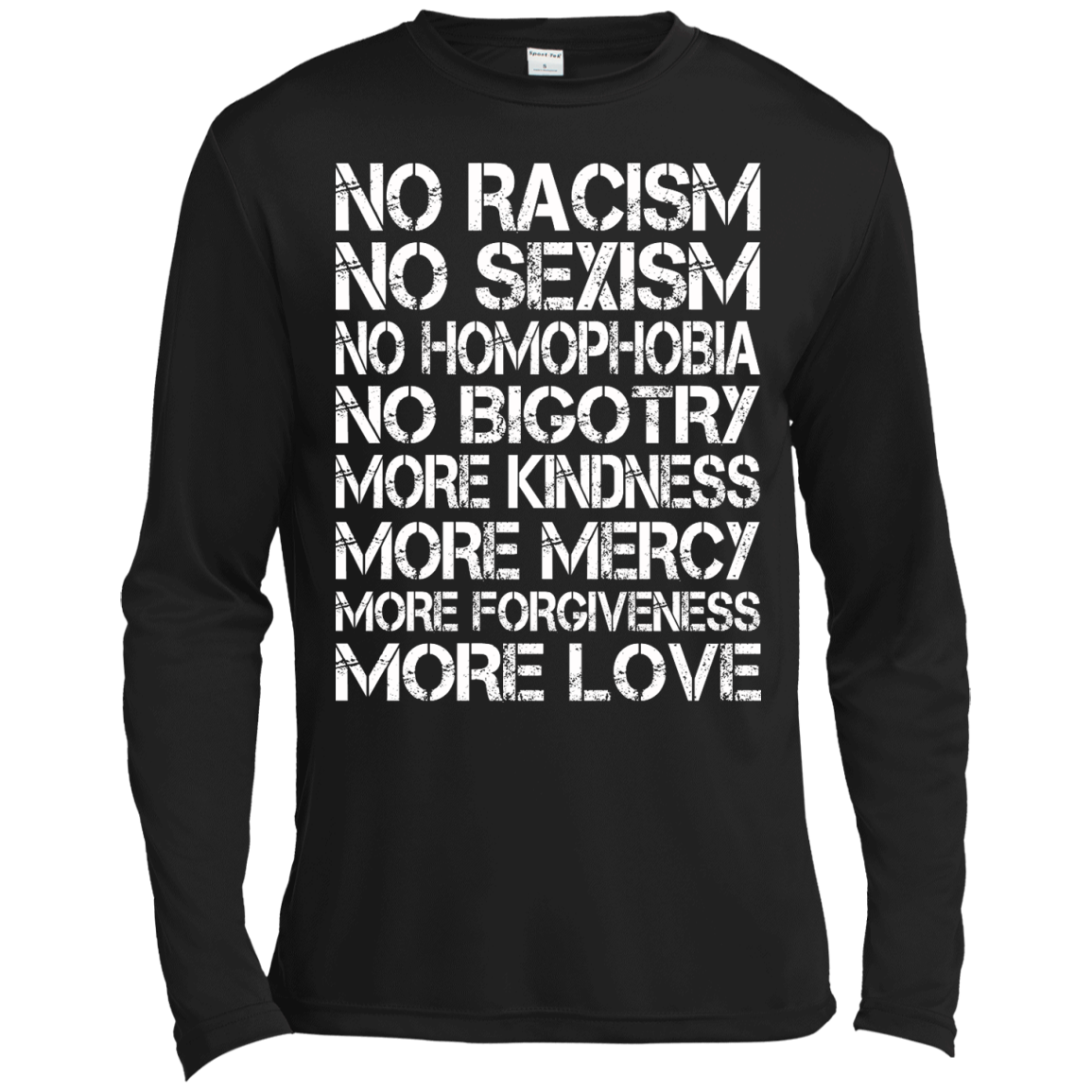 No Racism - No Sexism - No Homophobia - No Bigotry T-Shirt - TeeDragons
