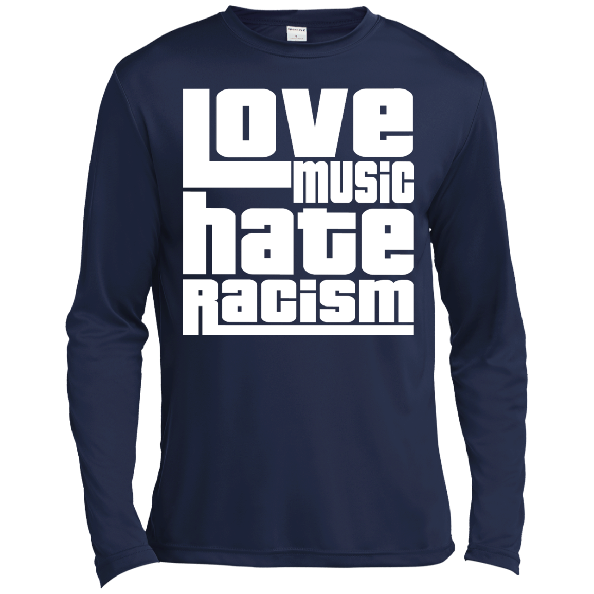 Love Music Hate Racism Shirt, Hoodie, Tank - TeeDragons