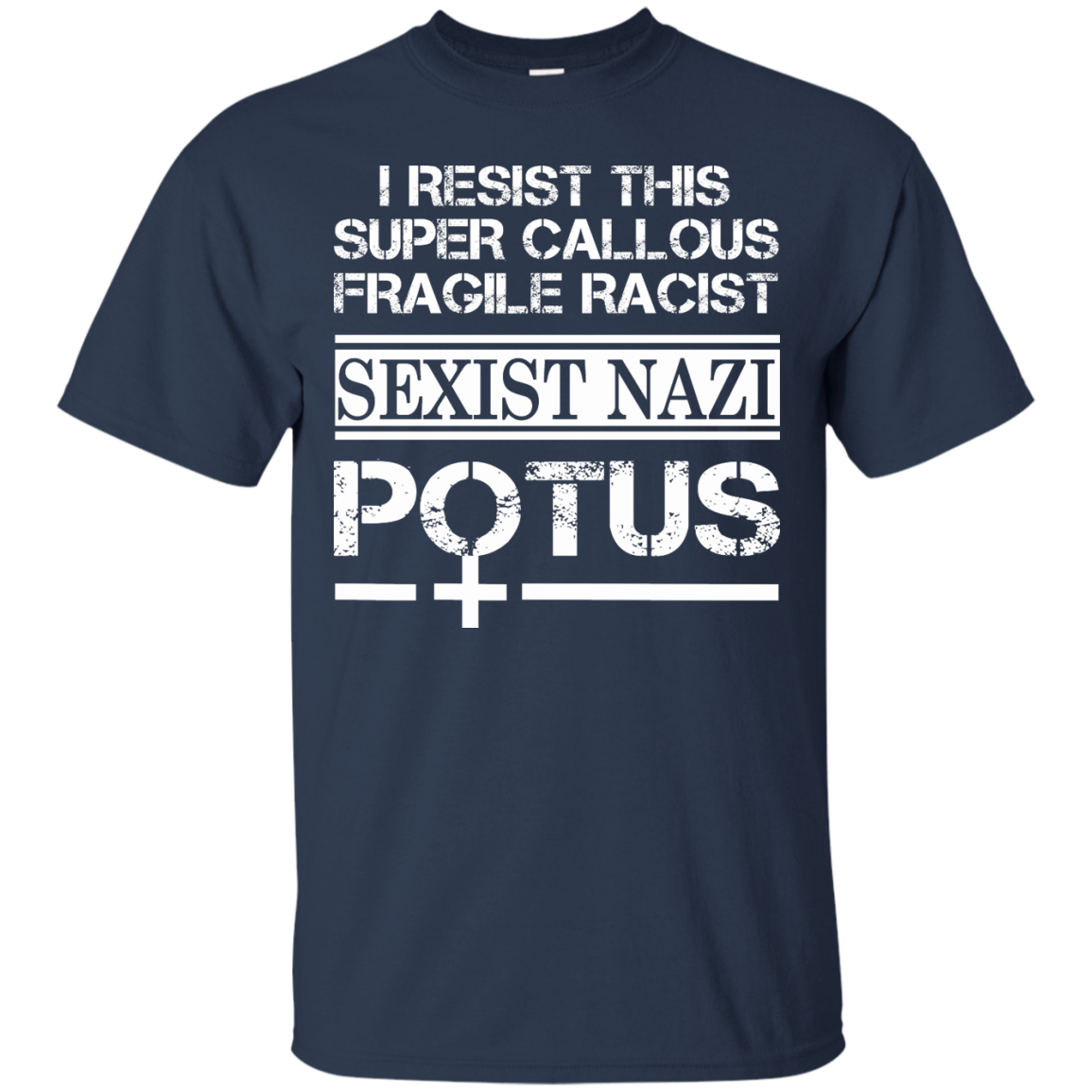I Resist This Super Callous Fragile Racist Sexist Nazi Potus Shirt - TeeDragons