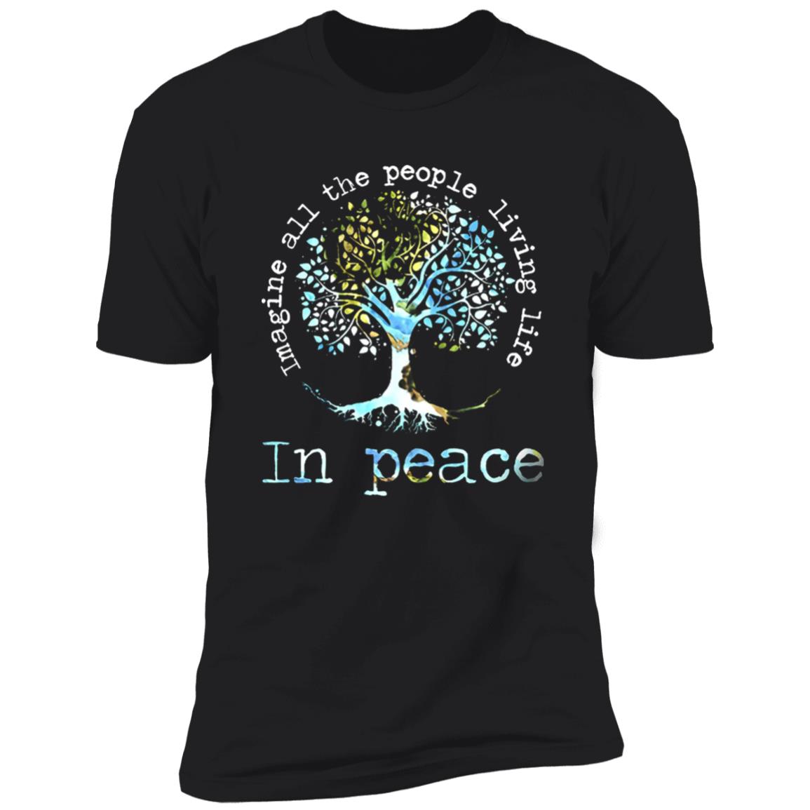 Imagine All People Living On The Tree Of Life Shirt