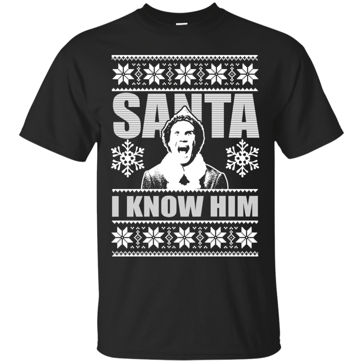 Buddy The Elf - Santa - I Know Him Christmas Sweater - TeeDragons