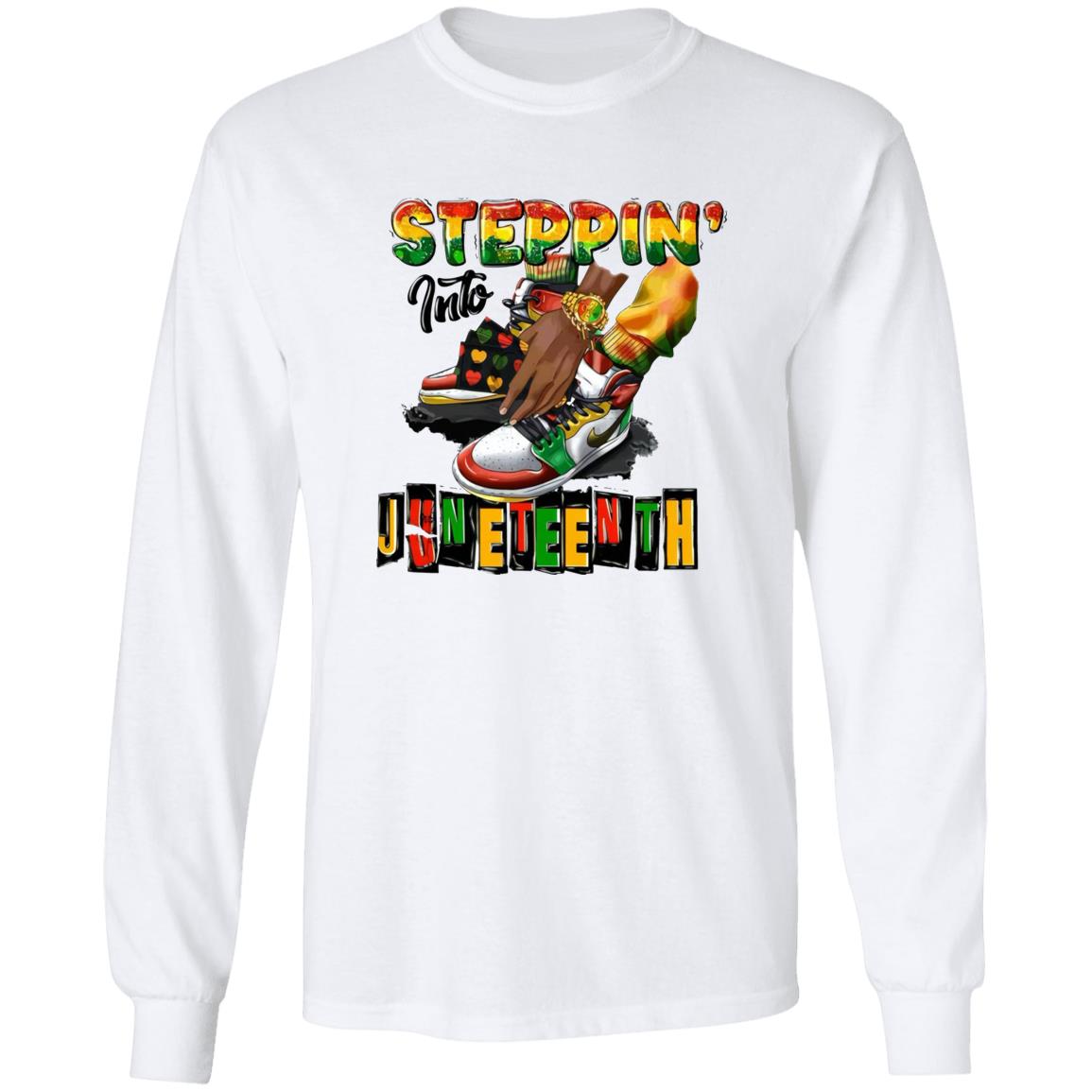 Steppin Into Juneteenth Shirt