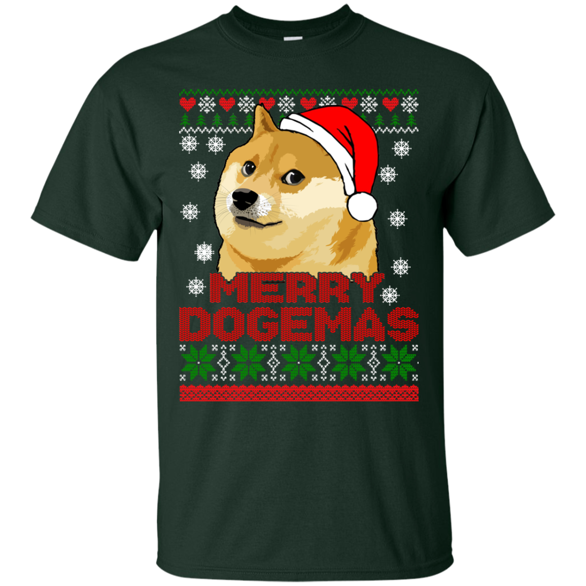 Merry Dogemas Christmas Sweater, Hoodie - TeeDragons