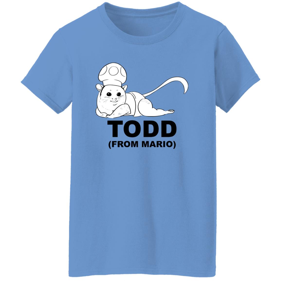 Todd From Mario Shirt