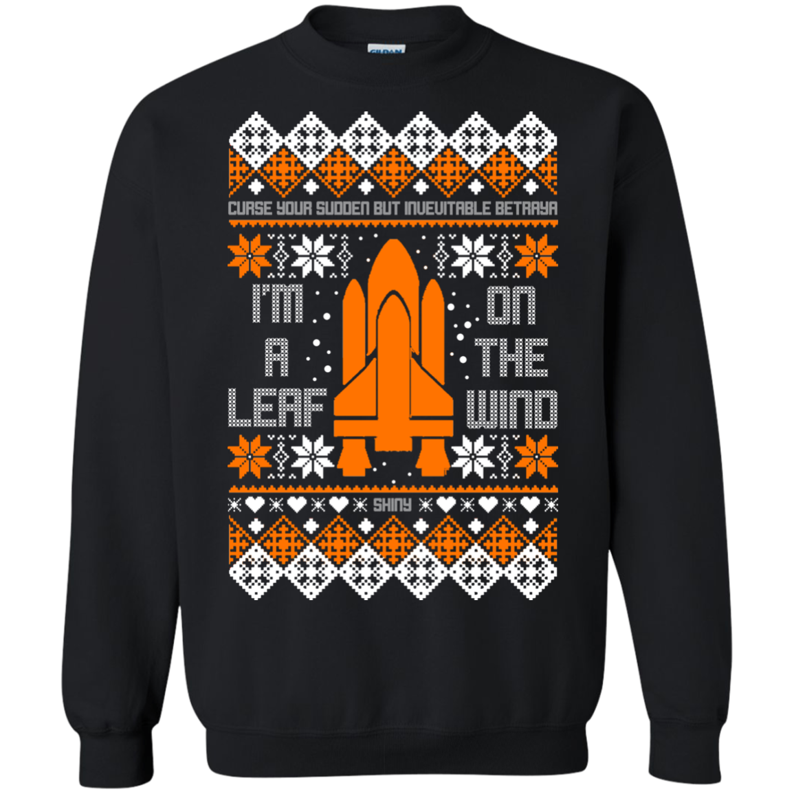 I'm A Leaf On The Wind Christmas Sweater - TeeDragons