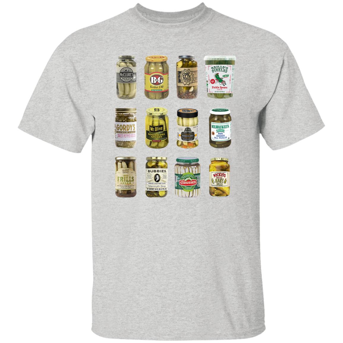 Vintage Canned Pickles Pickle Lovers Shirt
