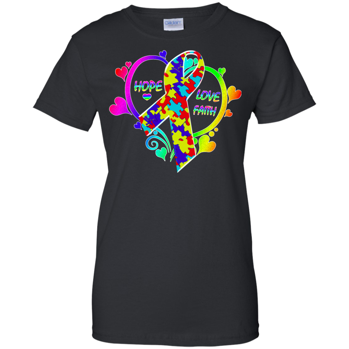 Hope Love Faith Shirt, Hoodie, Tank - TeeDragons