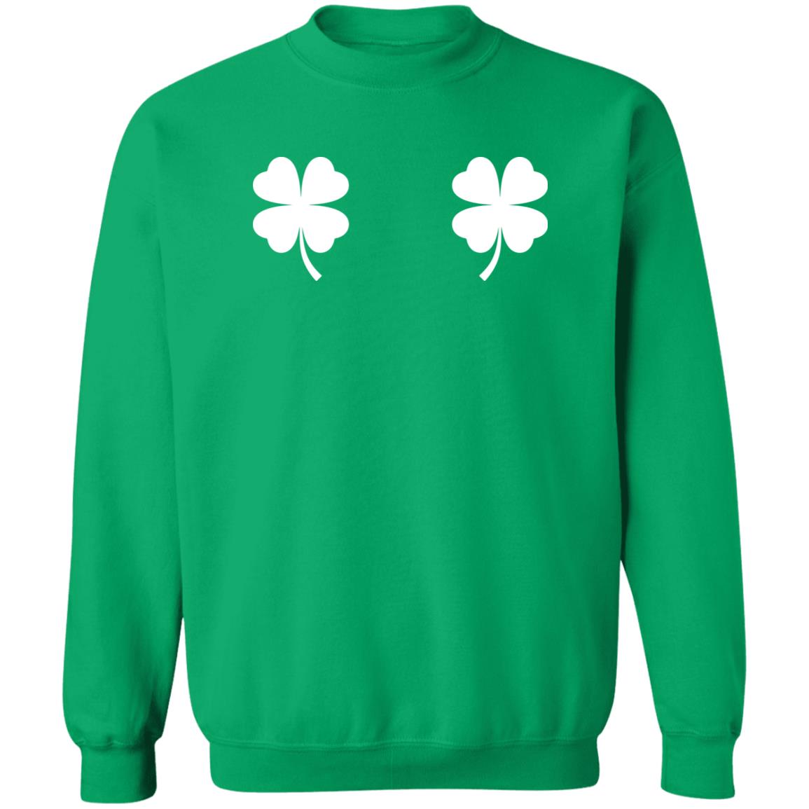 Shamrock Boob Shirt - TeeDragons