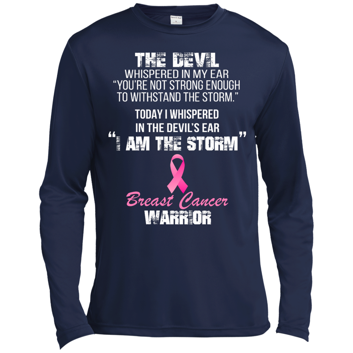 I Am The Storm - Breast Cancer Warrior T-Shirt, Hoodie - TeeDragons