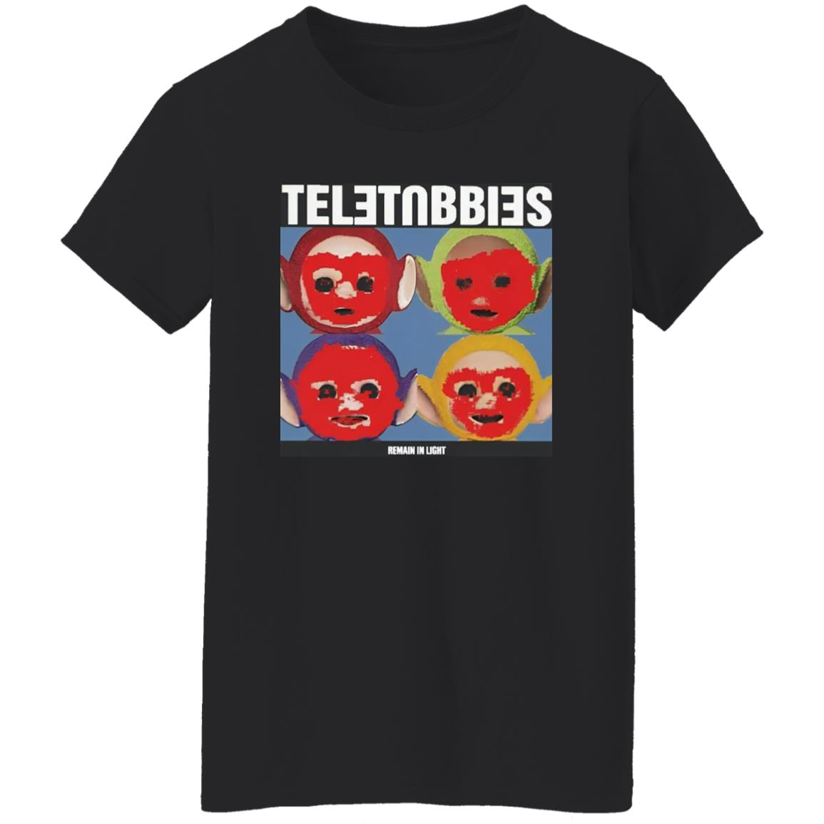 Teletubbies Remain In Light Shirt