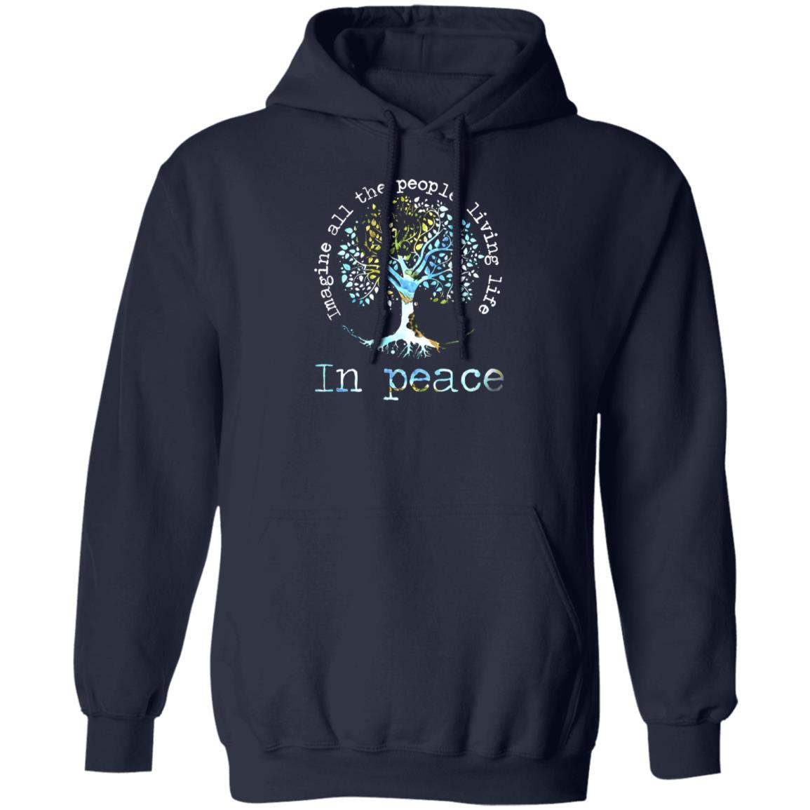 Imagine All People Living On The Tree Of Life Shirt
