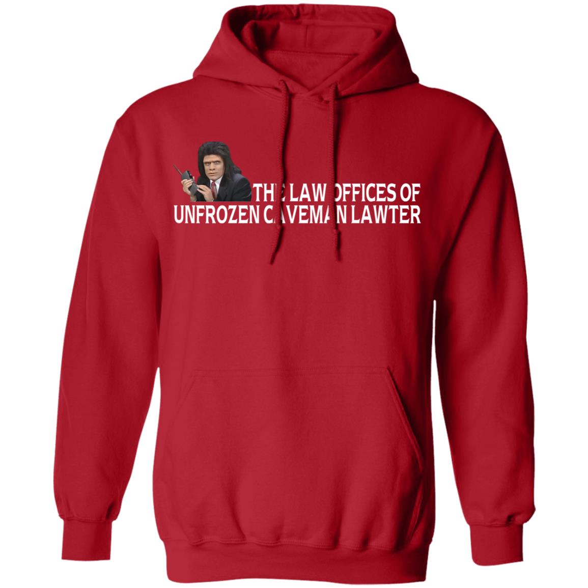 The law offices of unfrozen caveman lawyer shirt