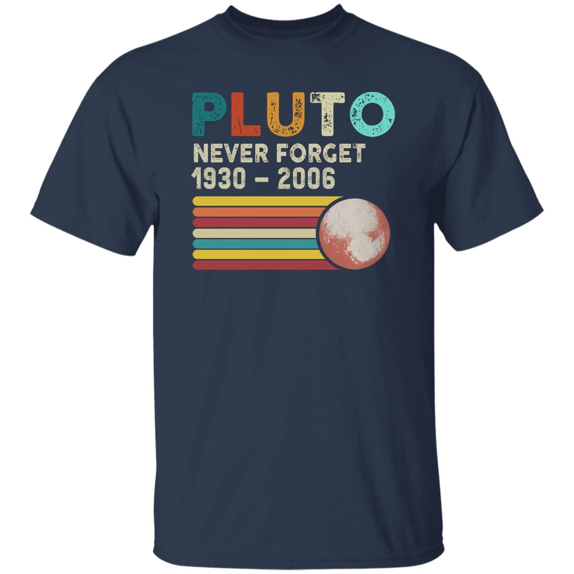 Pluto Never Forget 1930 2006 Shirt