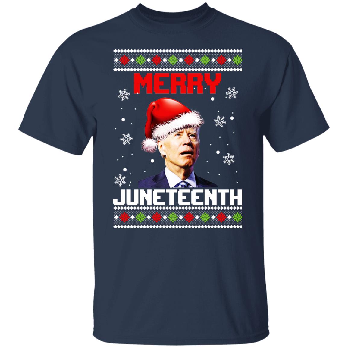 Joe Biden - Merry Juneteenth Christmas Sweater