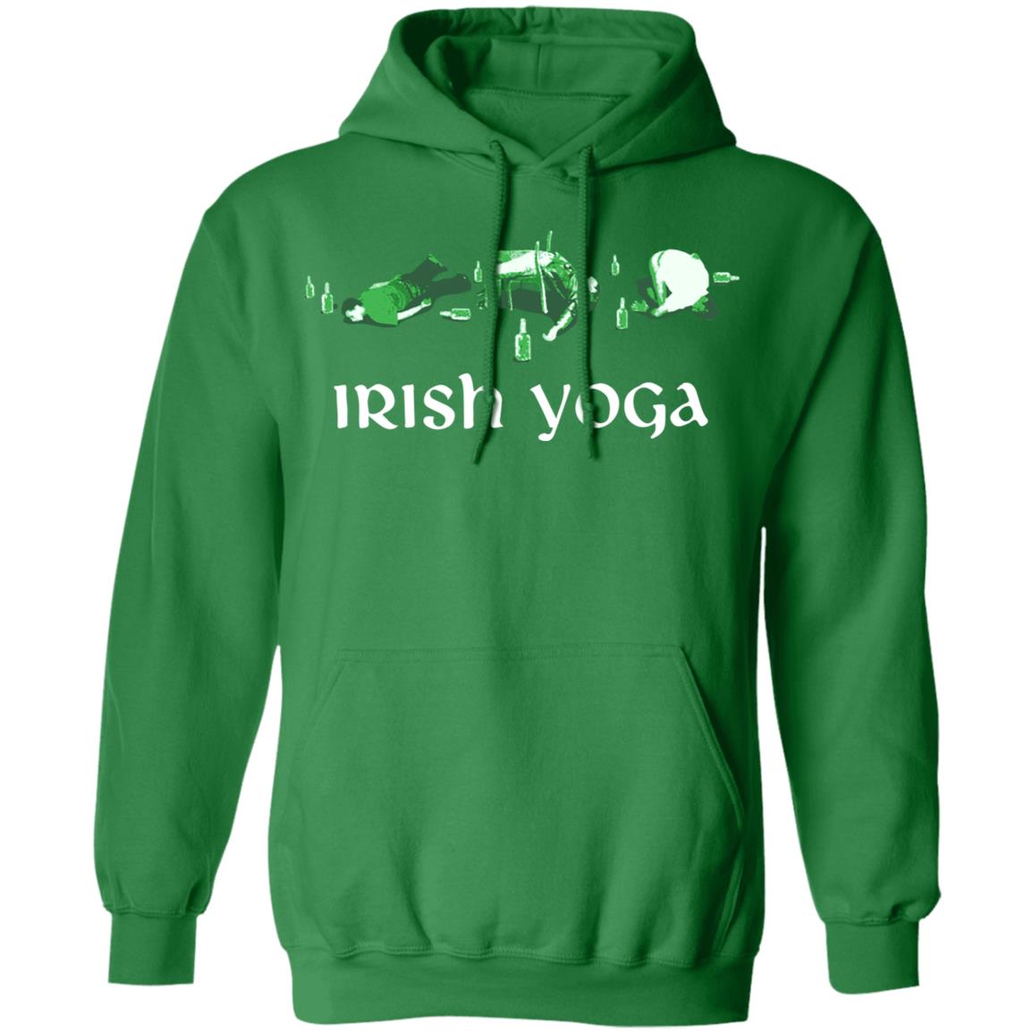 Irish Yoga T Shirt, Red, L Tshirt,Yoga Shirt, Gifts for Men Women