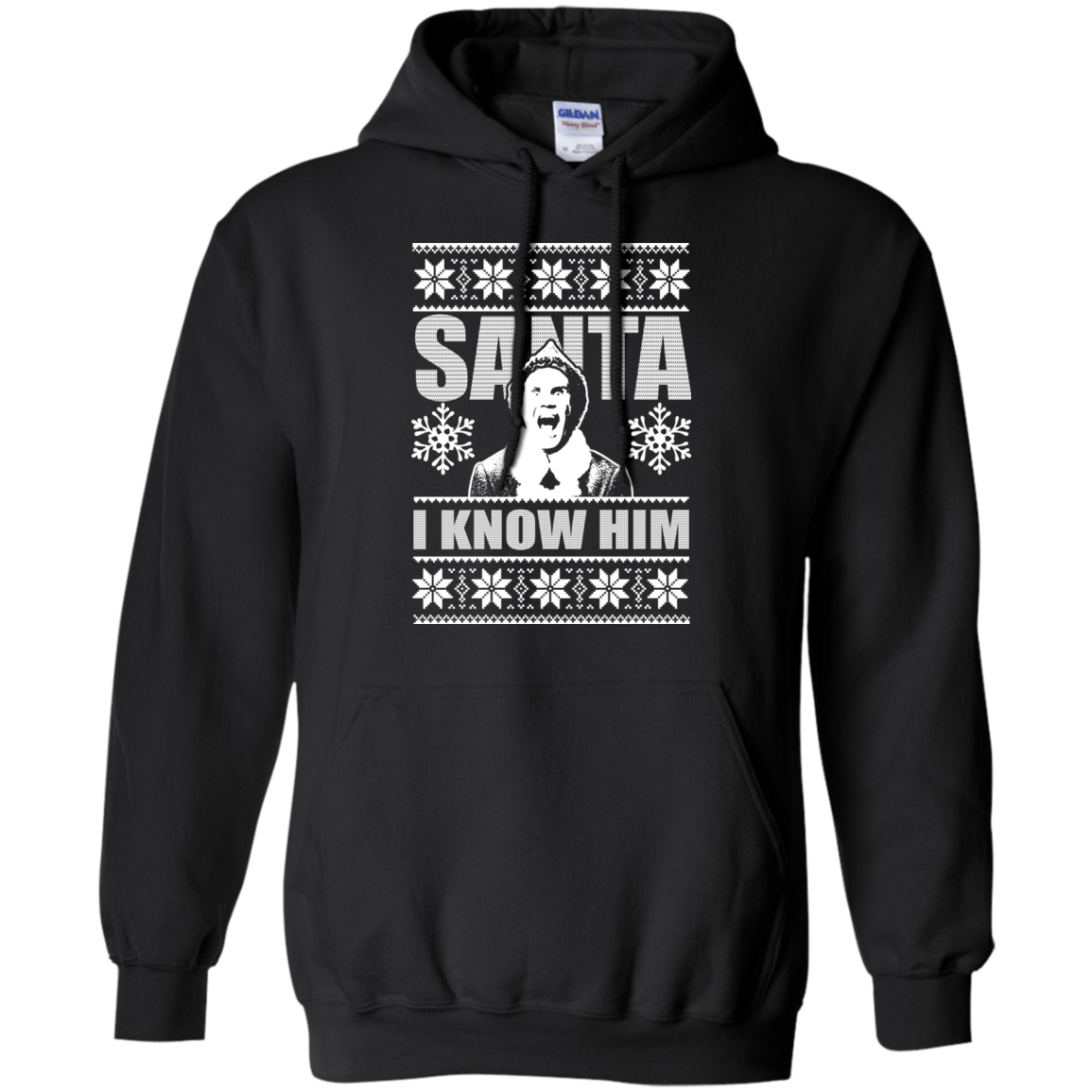 Buddy The Elf - Santa - I Know Him Christmas Sweater - TeeDragons