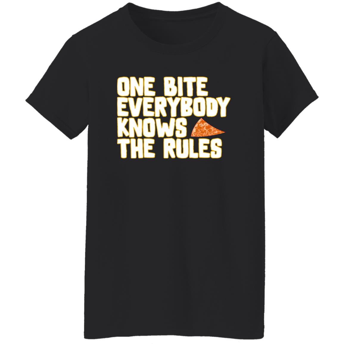 One Bite Everybody Knows The Rules Sweatshirt