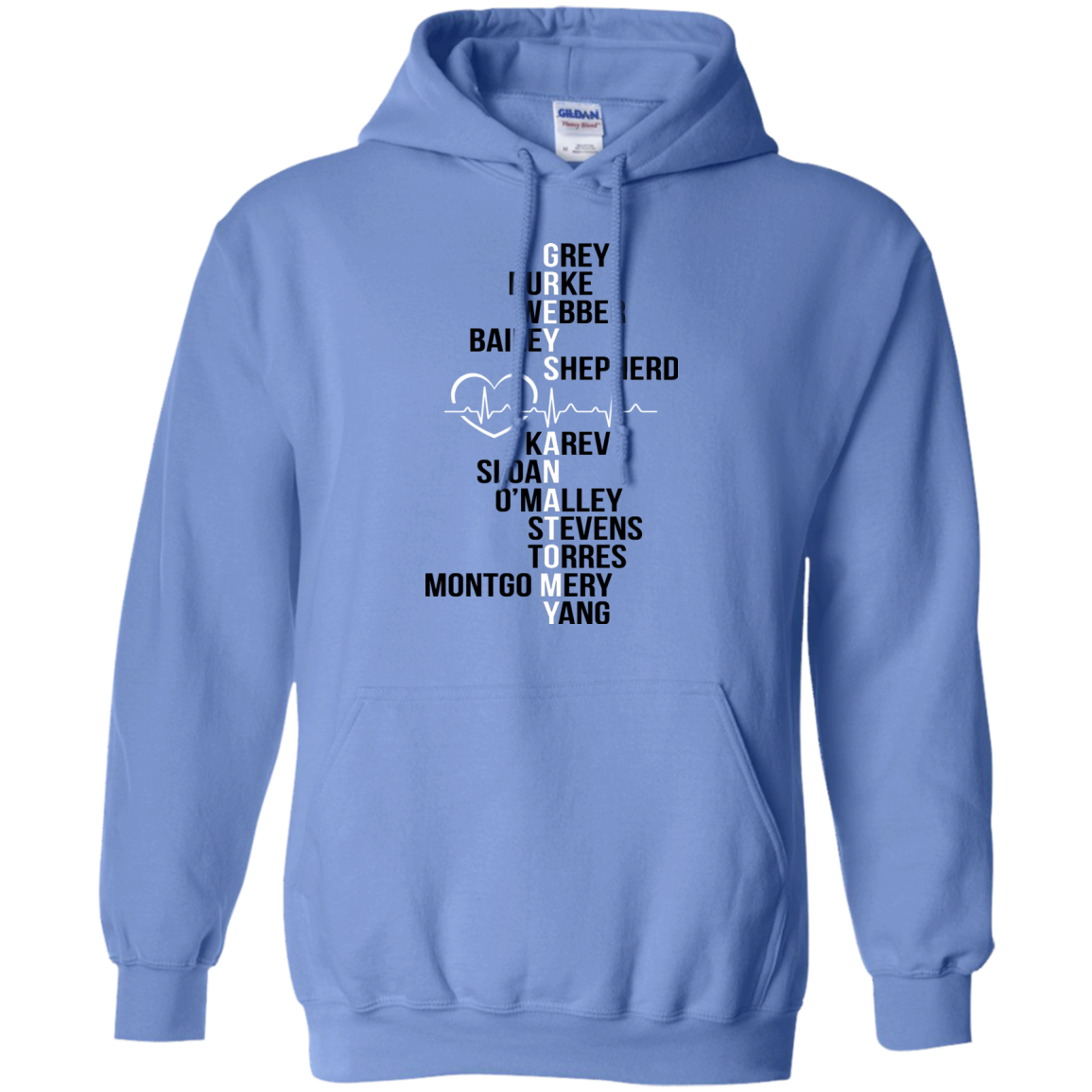 Greys Anatomy - Grey - Burke - Webber - Bailey T-Shirt - TeeDragons