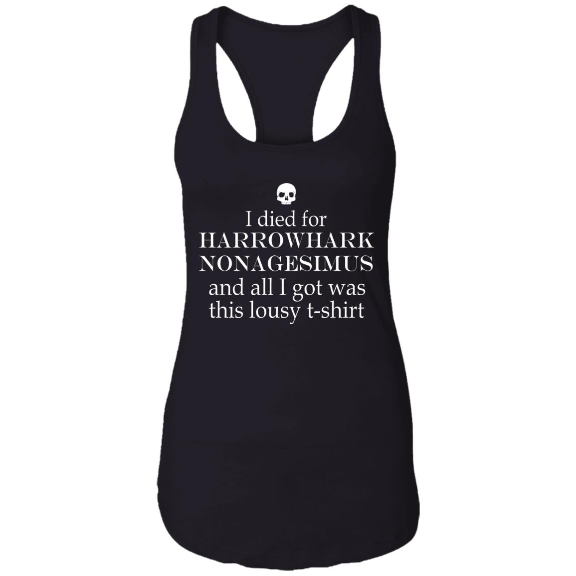I died for Harrowhark Nonagesimus and all i got was this lousy t-shirt