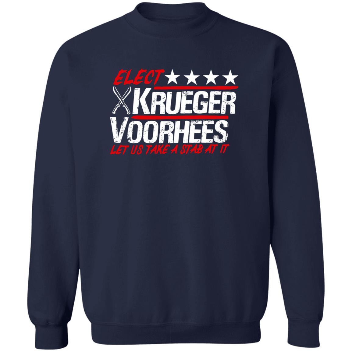 Elect Krueger Voorhees Let Us Take A Stab At It Shirt