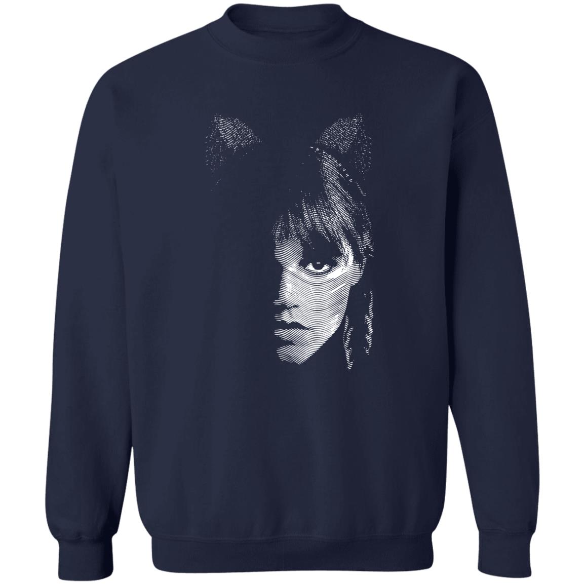 Wednesday Addams Cat Shirt