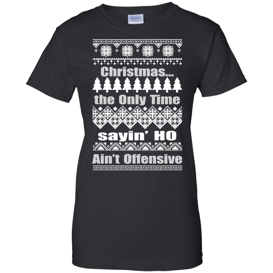 Christmas The Only Time Sayin’ Ho Ain’t Offensive Sweater - TeeDragons